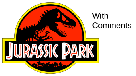 Jurassic Park With Comments