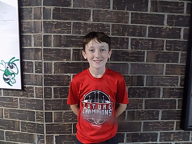 6th Grade Hornet Spotlight - Luke Casey