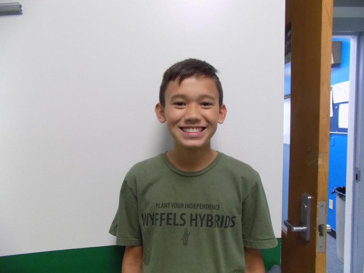 7th grade Hornet Spotlight: William Sauder