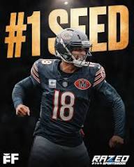 Chicago Bears are #1 in the NFC